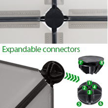 expandable connector