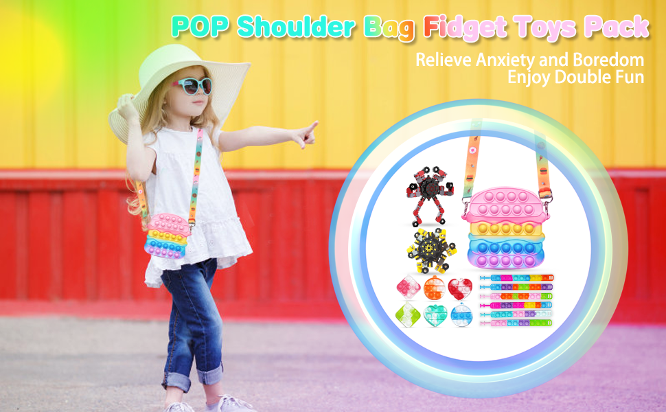 Pop Fidget Toy Bag