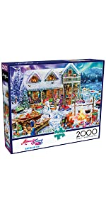 Winterland Fun - 2000 Piece Jigsaw Puzzle