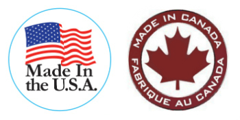 Made in USA and Canada