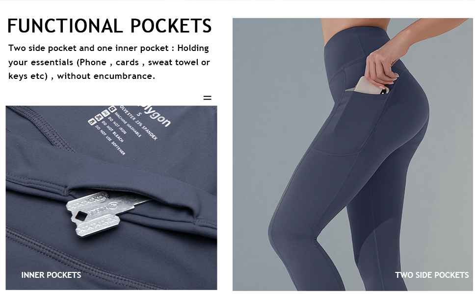 Polygon Yoga Pants for Women