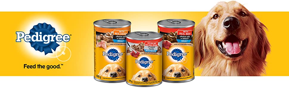 Pedigree Wet Dog Food, Feed the Good, Gravy, Dog, Food, Cuts, Fillets, Tender, Juicy, Moist, Soft