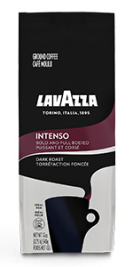 lavazza, intenso, dark, roast, coffee