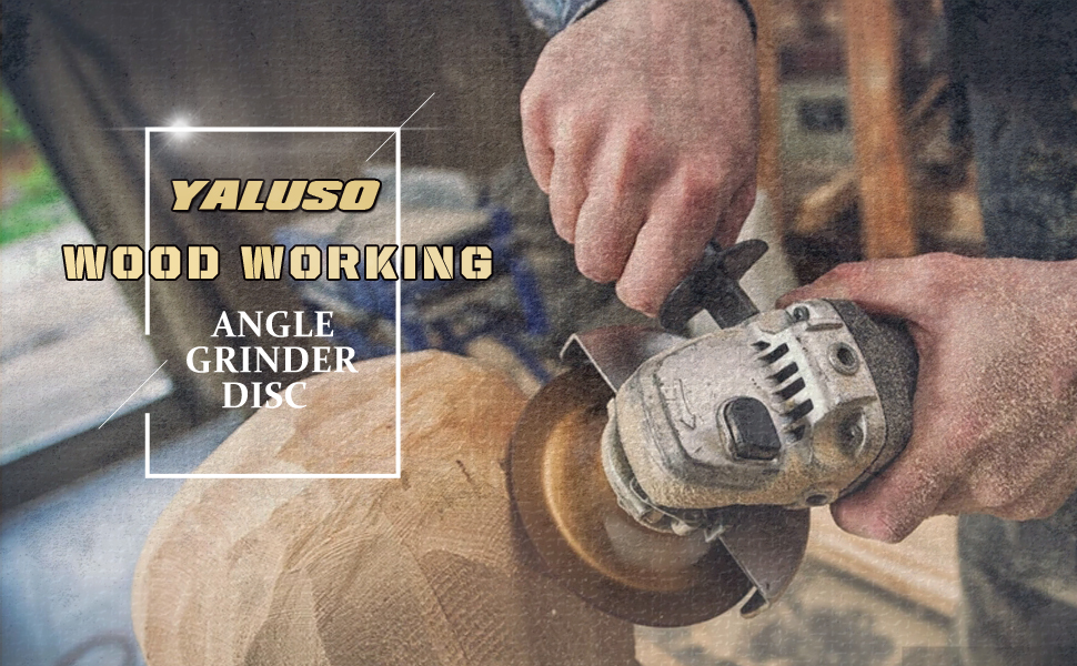 YALUSO Angle Grinder Carving Disc Accessories Attachment