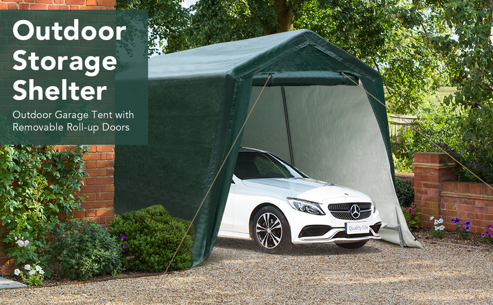 outdoor storage shelter