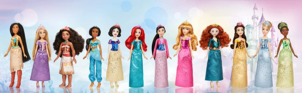 Disney Princess Royal Shimmer Dolls