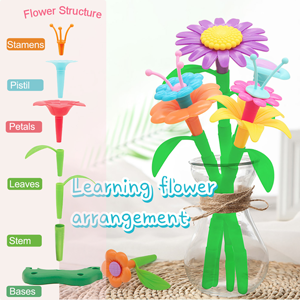  Conleke Flower Garden Building Toys