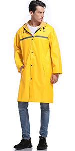 rain long jacket