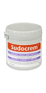 sudocrem diaper rash cream soothes heals protects baby bum infant newborn child toddler zinc cream