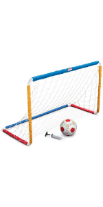 MGA Entertainment Little Tikes Easy Score Soccer Set w/net + Ball + Pump