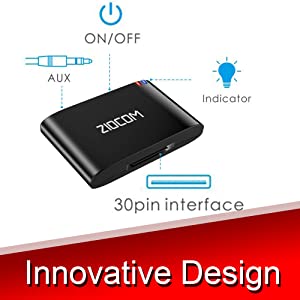 bluetooth 30pin receiver