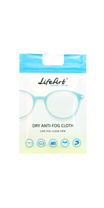  Eyeglasses Anti-Fog Cleaning Cloths, Screens, Lens Wipe for All Electronic Device Screens