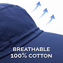 breathable 100% cotton