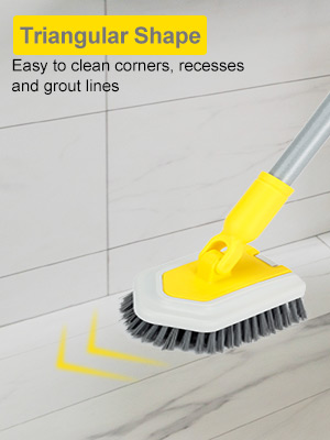 Adjustable Shower Scrubber for Cleaning