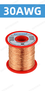 30AWG 30ga 30g 30gauge enameled magnetic varnished copper wire enameled magnet coated wire