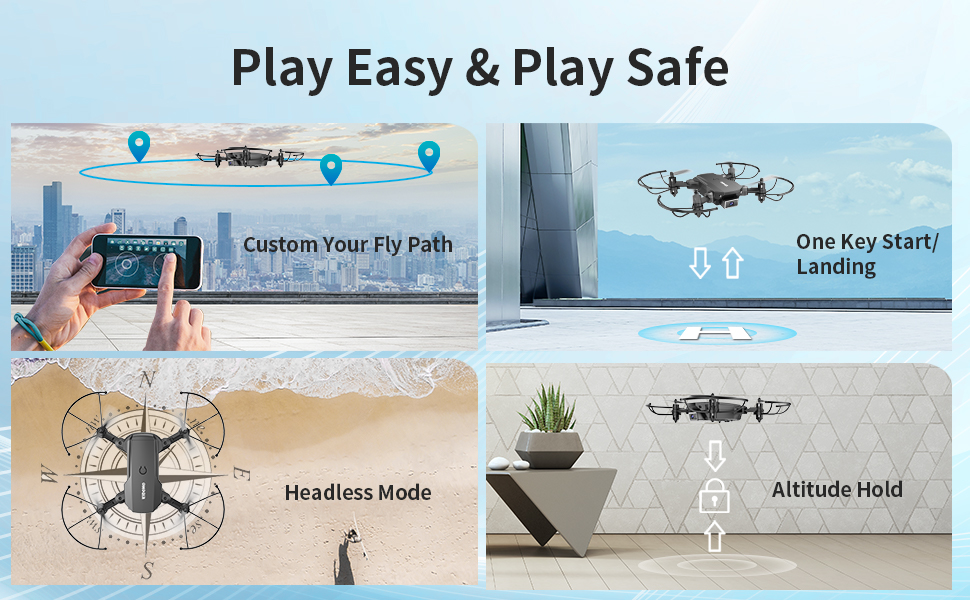 KIDOMO F02 Foldable Mini Drone