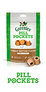 Greenies Pill Pockets, Peanut Butter Dog Treats, Hides Medicine, Healthy Dog Treats, Tasty Treats