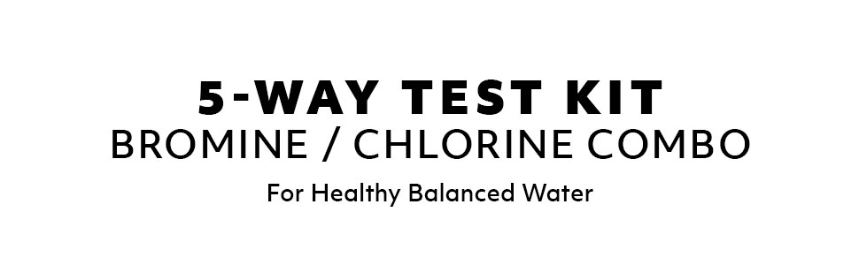 test kit for bromine chlorine;pool water test kit;pool water chemical test kit;test kit for pool