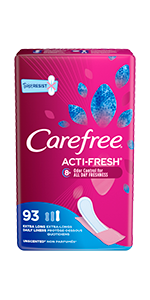 CareFree ActiFresh Liner Extra Long