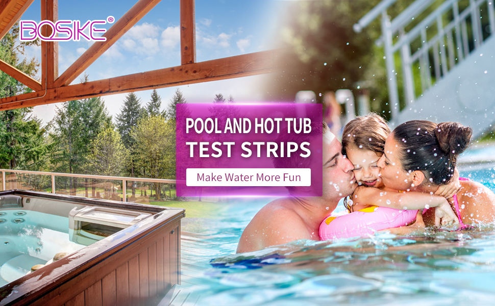 pool test strips, hot tub test strips
