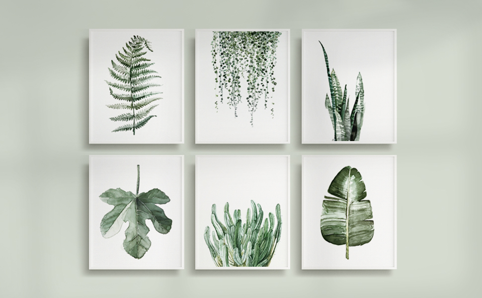 aesthetic botanical prints Canvas paintings for bedroom