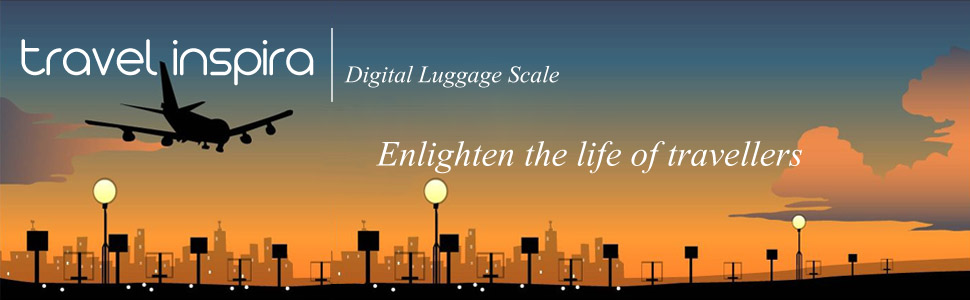 travel inspira digital luggage scale
