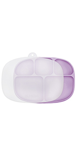 kids silicone section tray