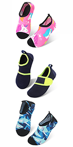 Kids Boys Girls Summer Athletic Water Shoes Barefoot Aqua Socks for Beach Swimming Pool