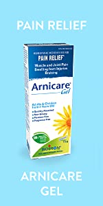 Arnicare Gel, arnica, boiron, muscle pain, joint pain, bruise, homeopathic, arnica montana,