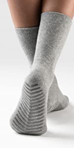 crew grip socks grippers non slip anti skid cotton women men 