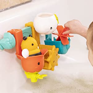 toy holder munchkin bath time toddlers baby water gear best 1 2 3 year old tub fun rubber duck kids