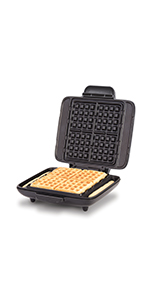 Waffle Maker, No Mess Waffle, No Drip, Full Size Waffle