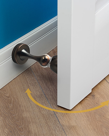 Magnetic door stopper