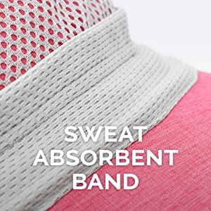 sweat free absorbent band
