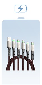 5 pack usb type c cable