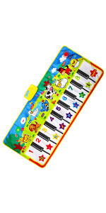 kids piano mat