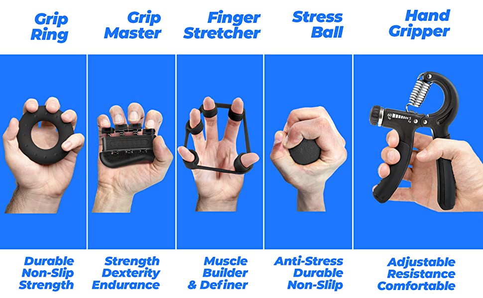 all uses of a grip trainer kit