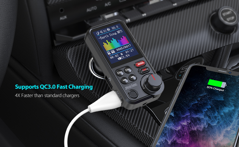 bluetooth fm transmitter