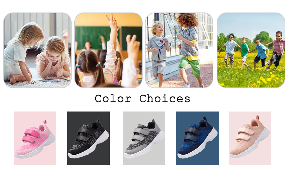 Toddler Shoes Running Walking Sports for Little Kids Boys Girls Sneakers