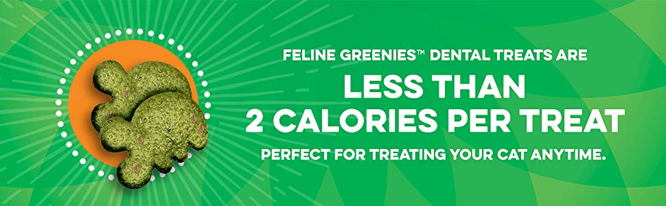 Feline, Greenies, Dental, Treats, Low Calorie, Low Fat, Treating, Kitty, Pet, Oral, Care