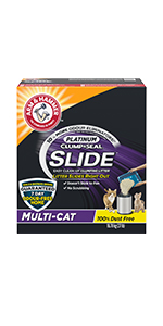 Slide Non Stop Odour Control Clumping Cat Litter