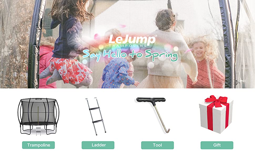 lejump trampoline for kids and adults