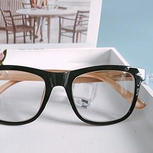 Eyekepper Reading Glasses Men Women Readers Square Large Lenses Spring-Hinges Retro