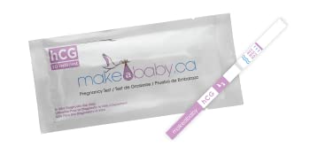 pregnancy test strips hCG ultra sensitive make a baby