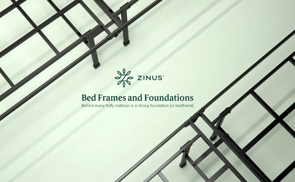 zinus bed frame