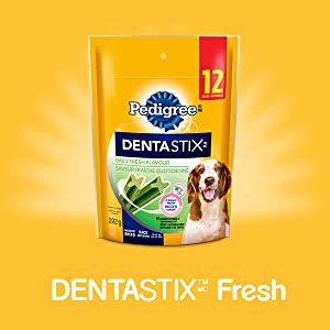 Dentastix Fresh, Minty Dog Treats, Mint, Fresh Dog Treats, Canine, K9, Treats for Dogs