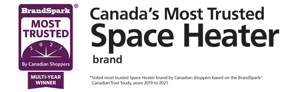 Honeywell voted Most Trusted Space Heater brand in Canada