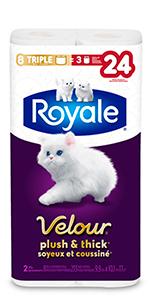 Royale, Paper Towel, Velour, Plush, Thick