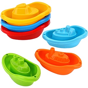 Bath Boats in 6 colours