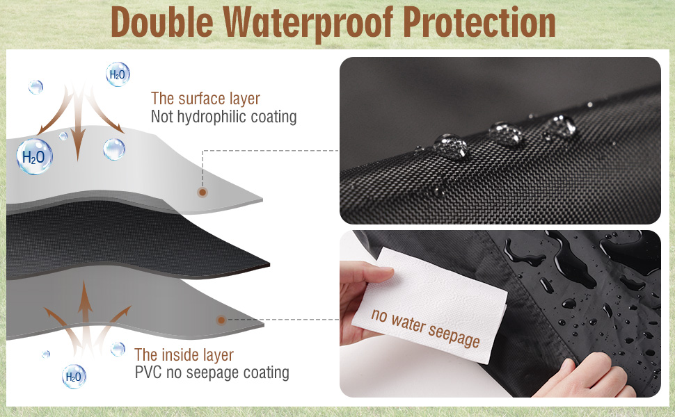 HIRALIY Cover for outdoor furniture waterproof